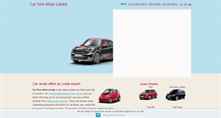 Desktop Screenshot of milanolinate.airport-rent-car.net